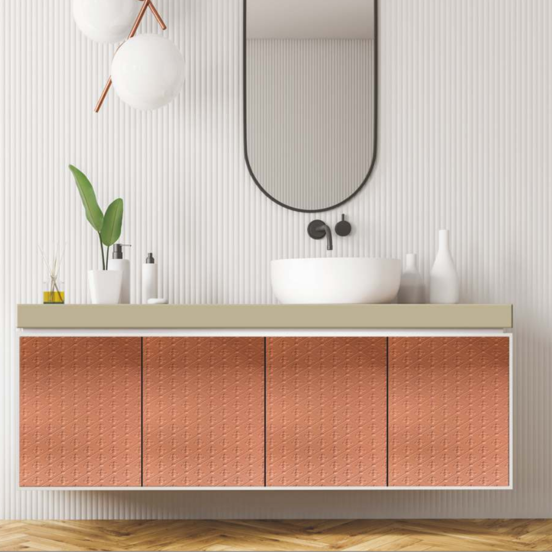 9039 - 4.5 X 4 INCH - LEATHER, FABRIC AND CORK SERIES -FURLITE - FABRIC PANEL