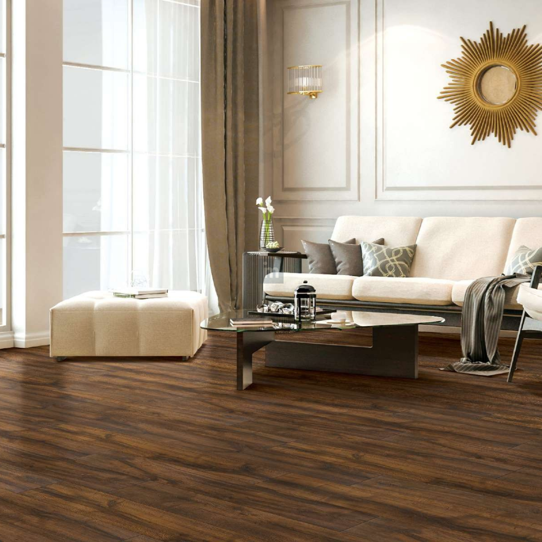91018 - BOURBON - AC5 1216MM X 168MM X 8MM - RESERVE COLLECTION - LAMINATE WOODEN  FLOORING