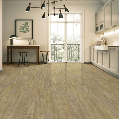 9105 - OATMEAL - AC5 1216MM X 168MM X 8MM - RESERVE COLLECTION - LAMINATE WOODEN  FLOORING