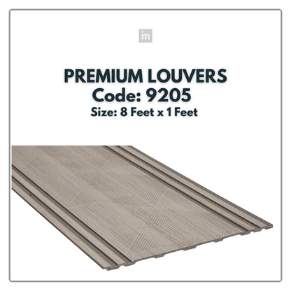 9205 / DURO STYLE PREMIUM LOUVERS / 8FT x 1FT