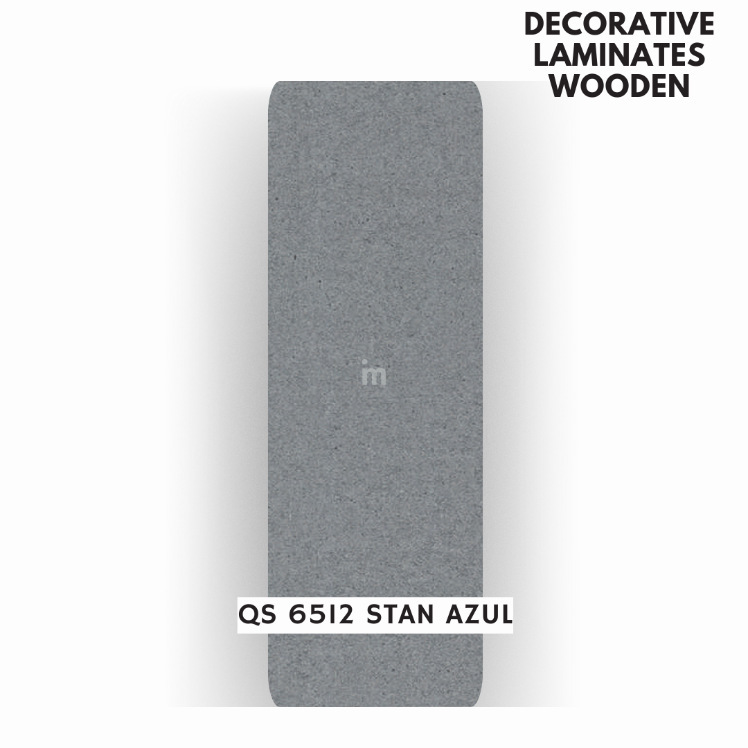 QS - 6512 STAN AZUL / QUARY STONE / DECORATIVE LAMINATE / THINK LUXURY  - 1MM - 8FT x 4FT