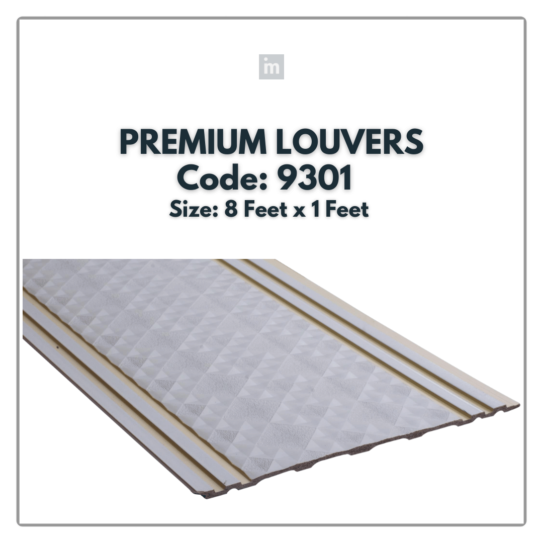 9301 / DURO STYLE PREMIUM LOUVERS / 8FT x 1FT