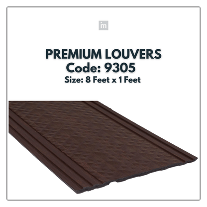9305 / DURO STYLE PREMIUM LOUVERS / 8FT x 1FT