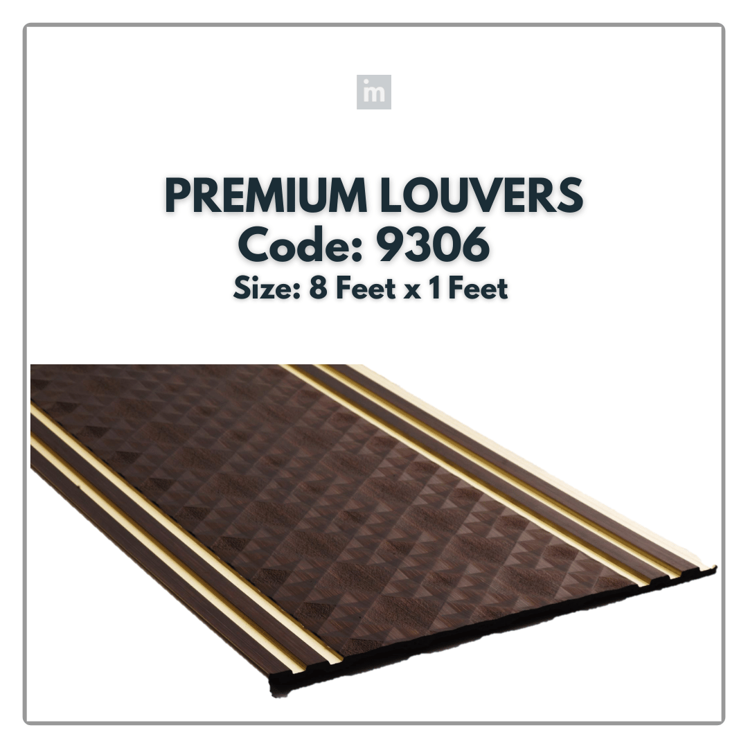 9306 / DURO STYLE PREMIUM LOUVERS / 8FT x 1FT