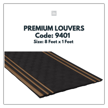 9401 / DURO STYLE PREMIUM LOUVERS / 8FT x 1FT