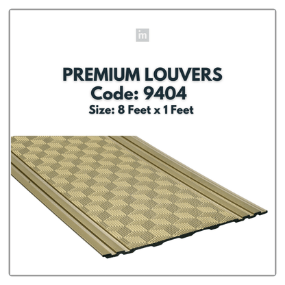 9404 / DURO STYLE PREMIUM LOUVERS / 8FT x 1FT