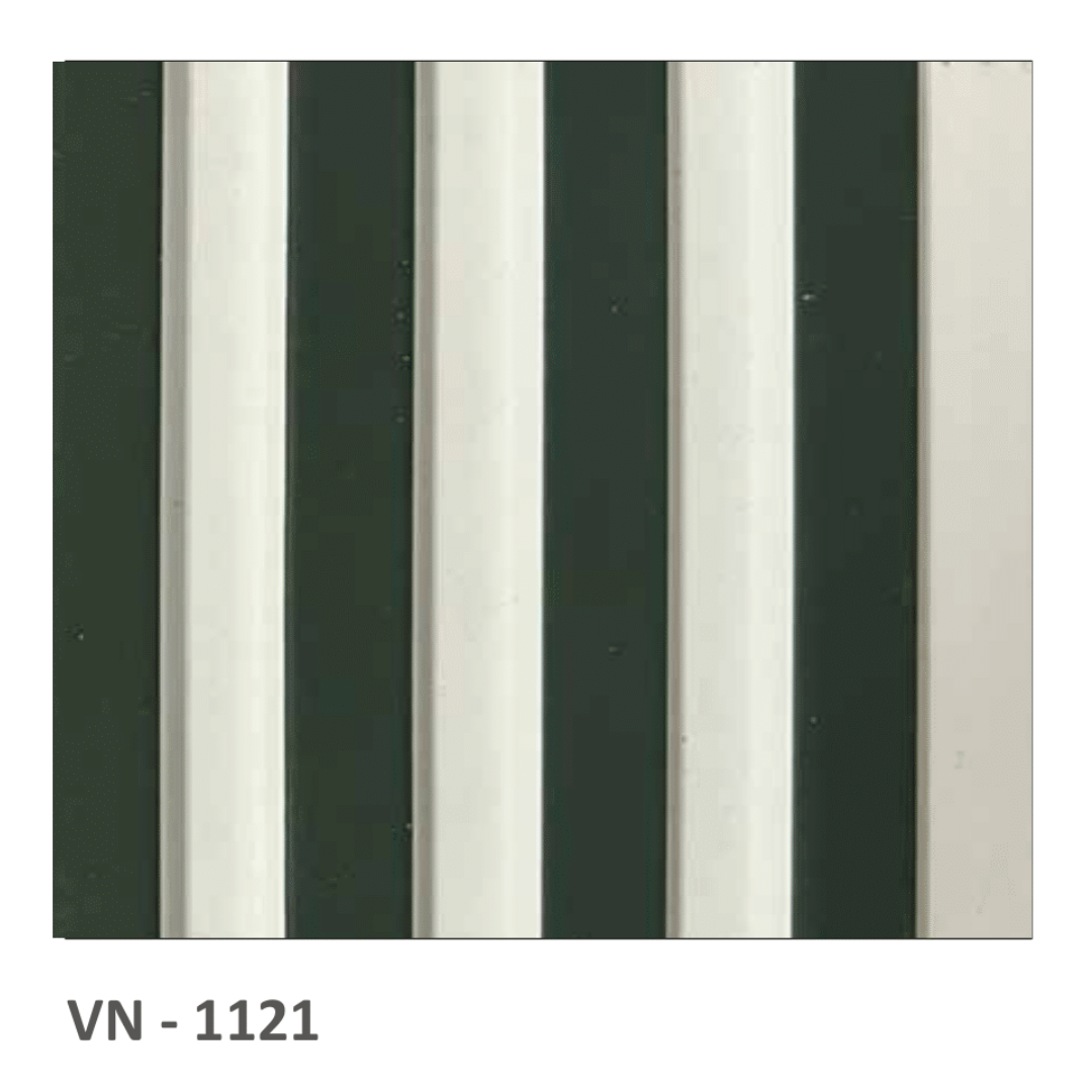 VN - 1121 / PVC LOUVERS / AVANA ULTRA - LITE PLANK / 8 FT x 5 INCH x 12MM