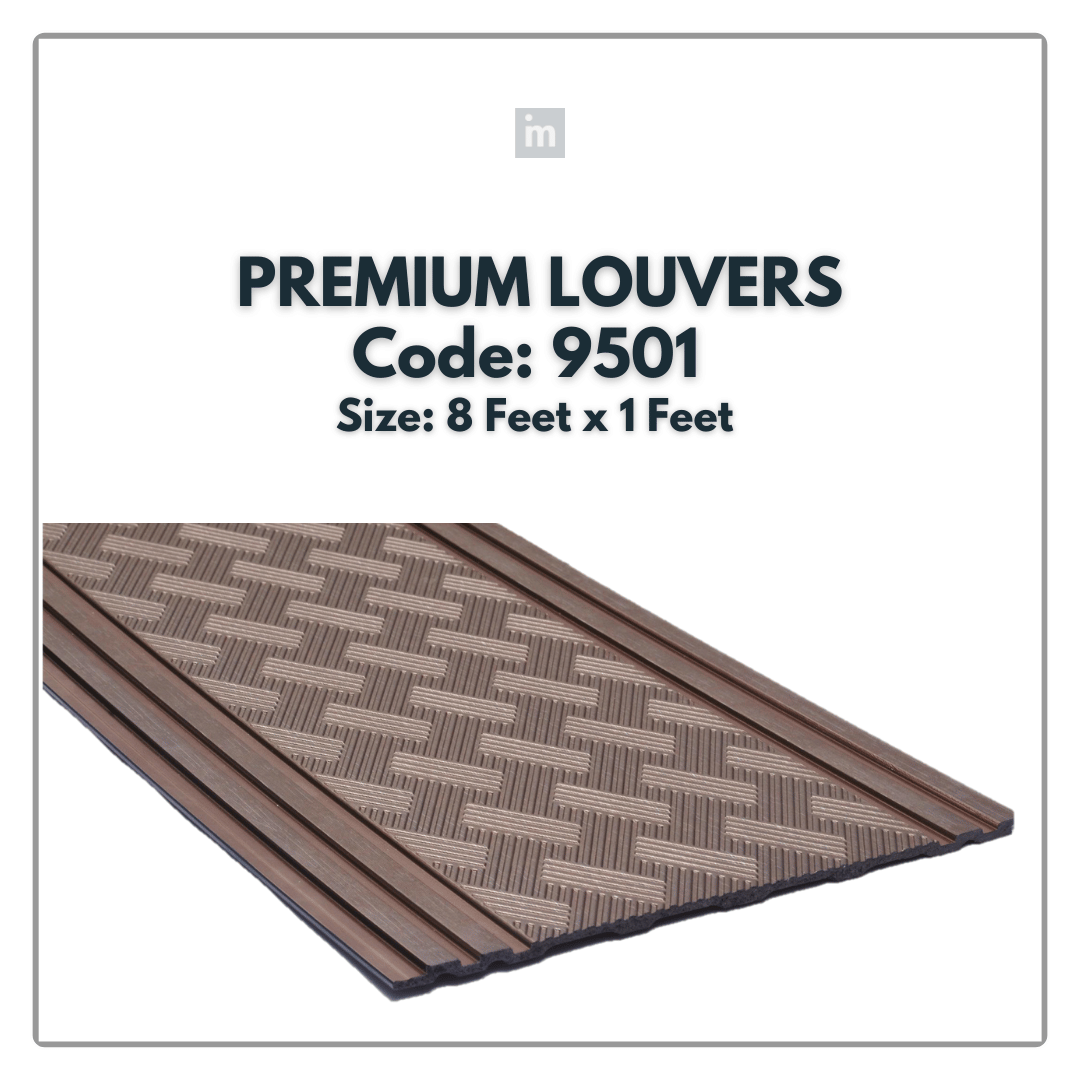 9501 / DURO STYLE PREMIUM LOUVERS / 8FT x 1FT
