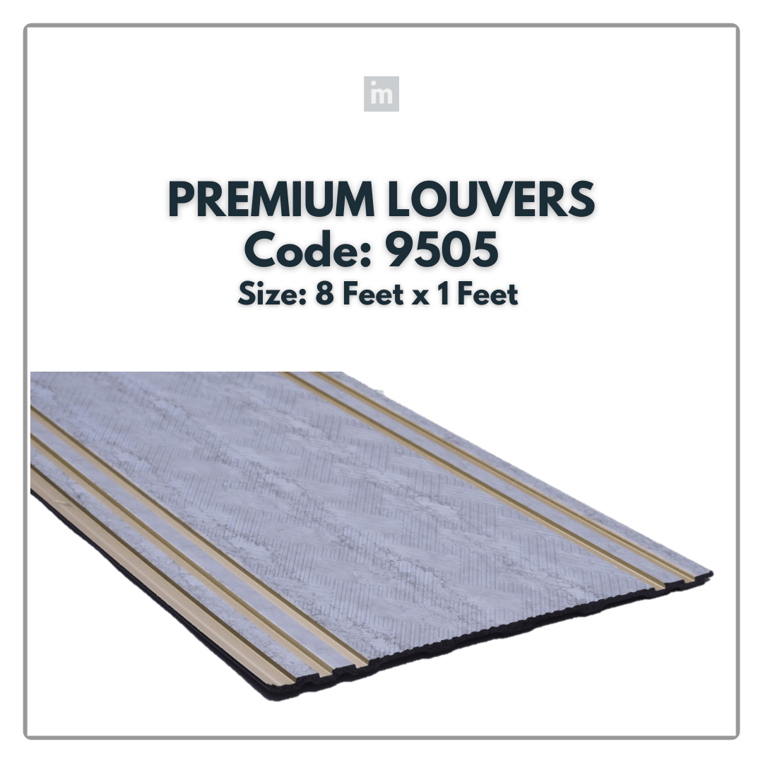 9505 / DURO STYLE PREMIUM LOUVERS / 8FT x 1FT
