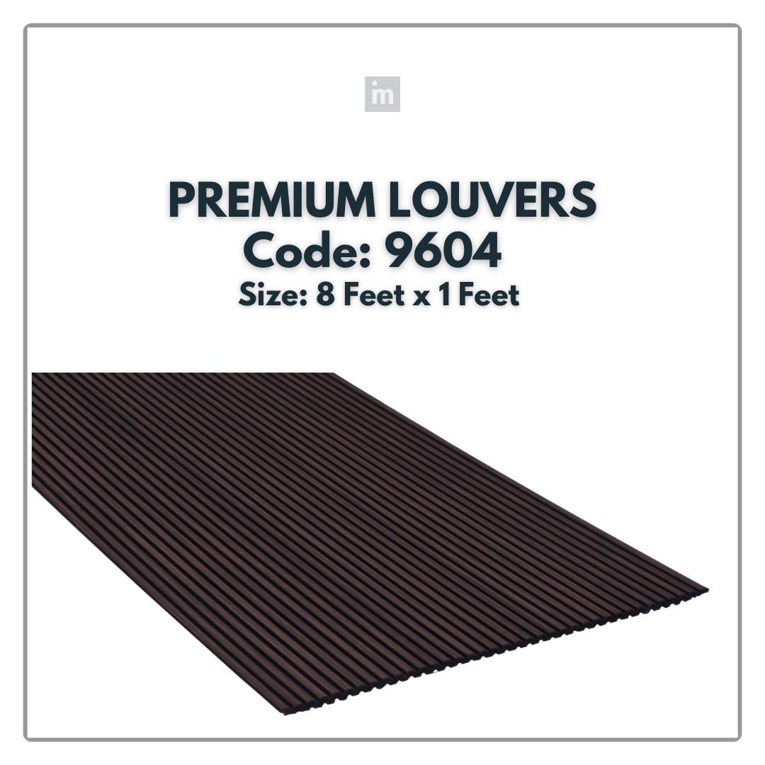 9604 / DURO STYLE PREMIUM LOUVERS / 8FT x 1FT
