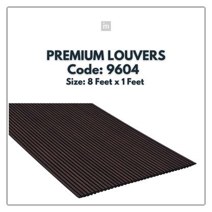 9604 / DURO STYLE PREMIUM LOUVERS / 8FT x 1FT