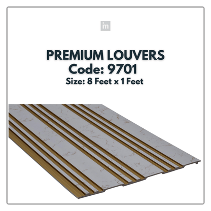 9701 / DURO STYLE PREMIUM LOUVERS / 8FT x 1FT