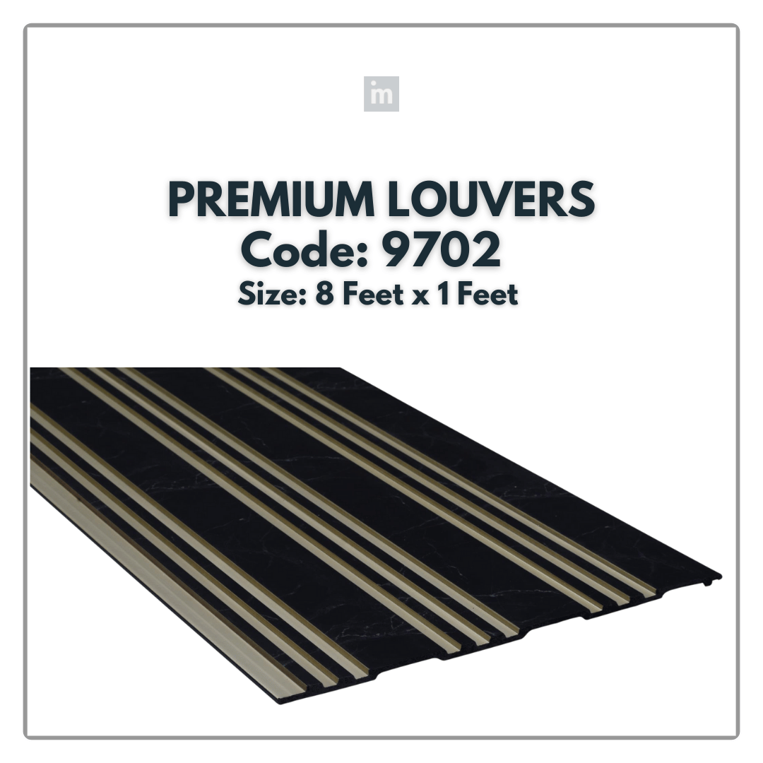 9702 / DURO STYLE PREMIUM LOUVERS / 8FT x 1FT