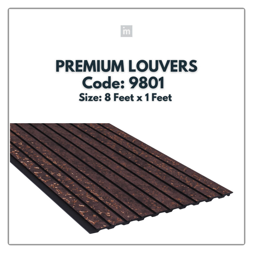 9801 / DURO STYLE PREMIUM LOUVERS / 8FT x 1FT