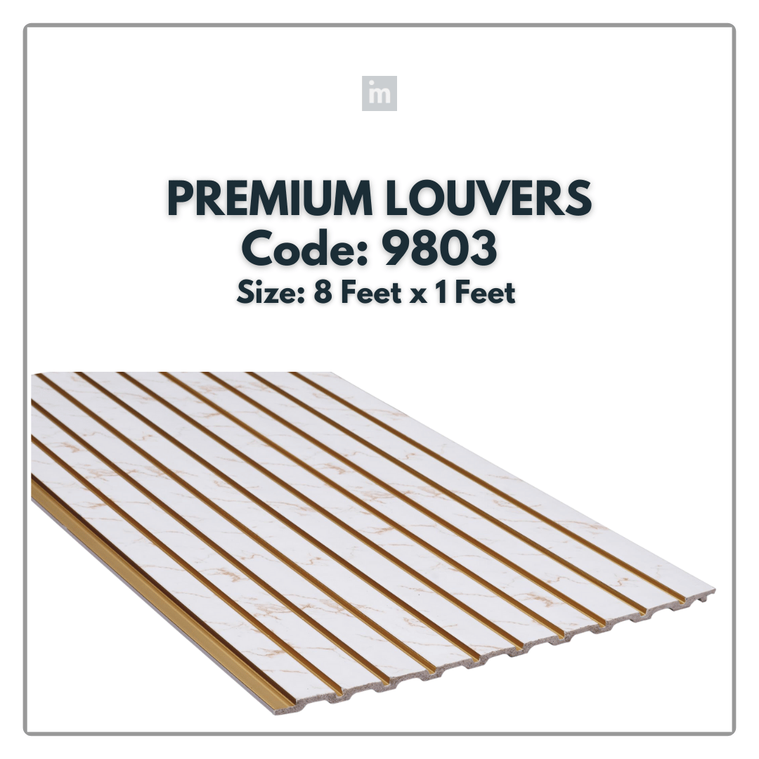 9803 / DURO STYLE PREMIUM LOUVERS / 8FT x 1FT