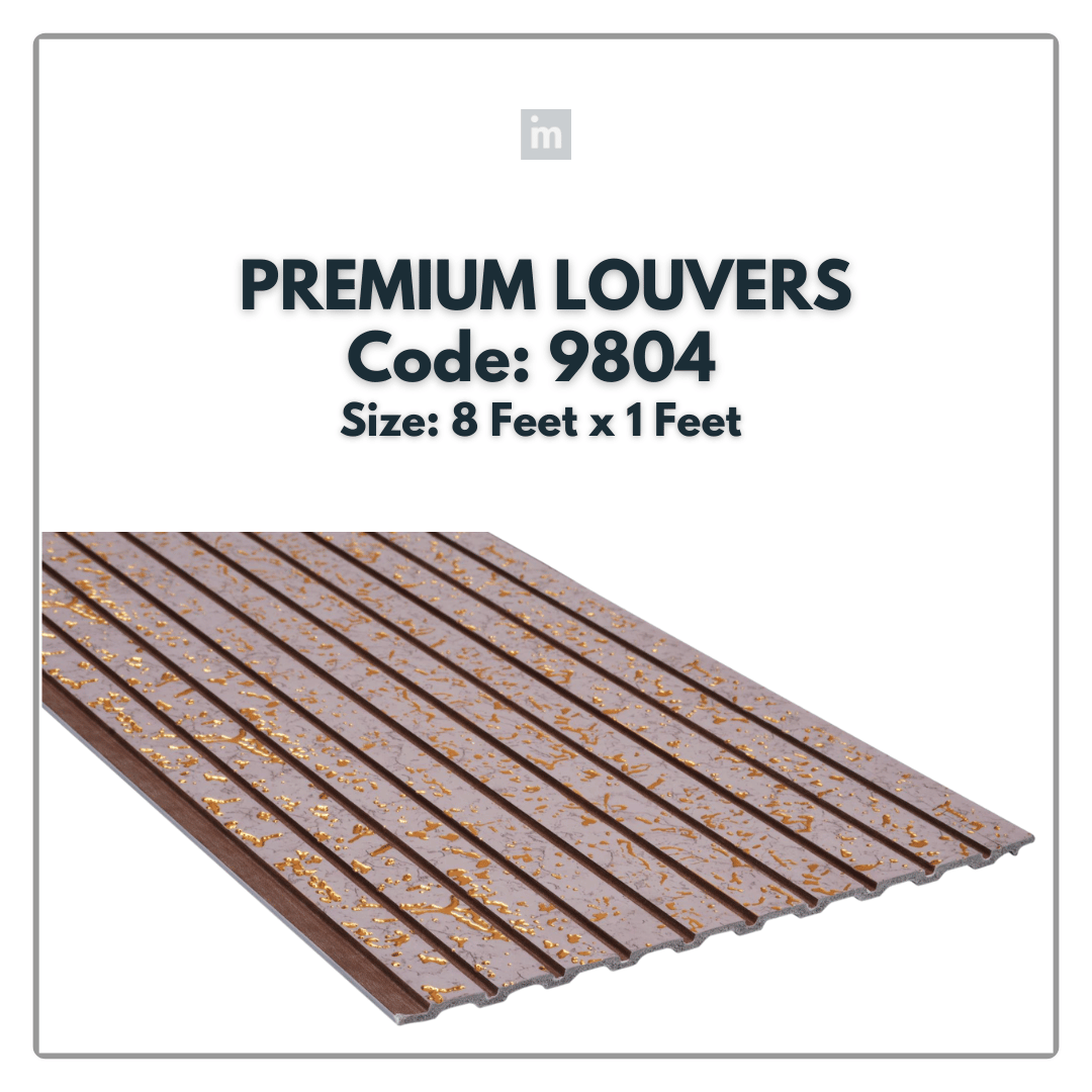 9804 / DURO STYLE PREMIUM LOUVERS / 8FT x 1FT