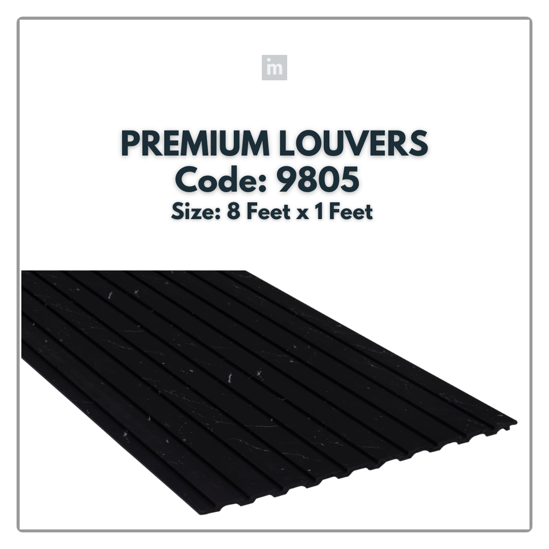 9805 / DURO STYLE PREMIUM LOUVERS / 8FT x 1FT