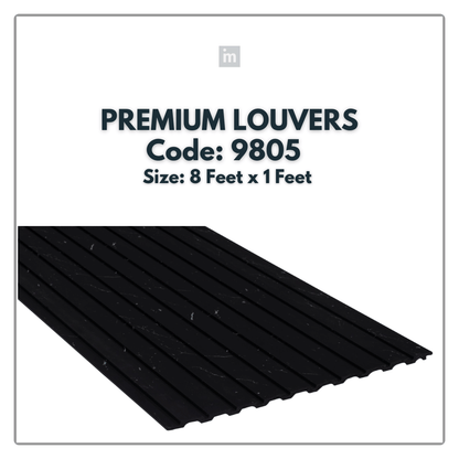 9805 / DURO STYLE PREMIUM LOUVERS / 8FT x 1FT