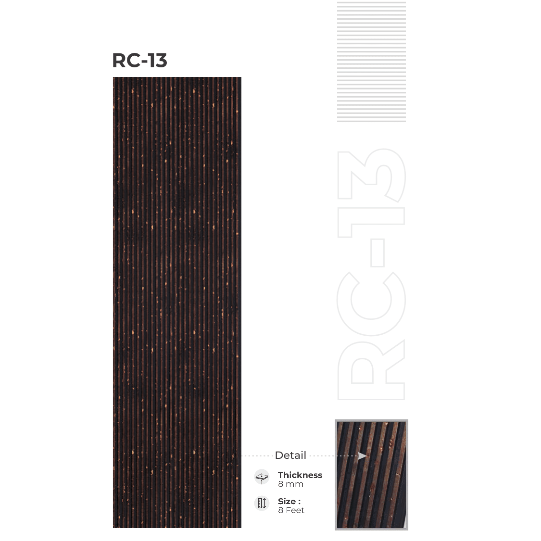 RC - 13 / CISCON LOUVERS / RICH COLLECTION/ LOUVERS / 8 FT x 5 INCH x 8MM