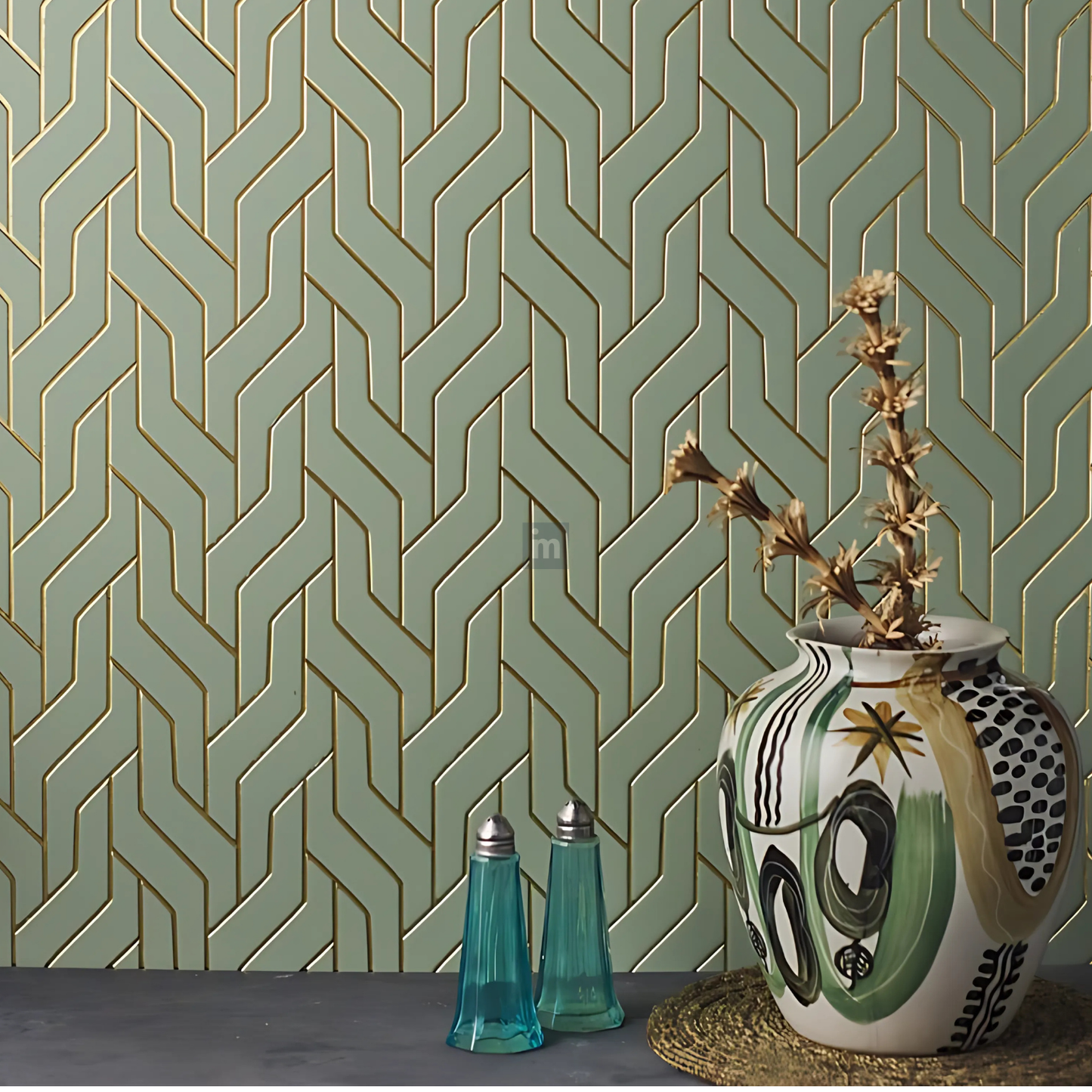 AL 27 - 8FT X 600MM X 4MM - CHARCO CHARM - DECORATIVE CHARCOAL PANELS