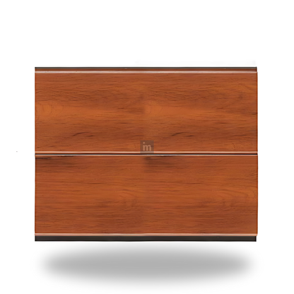 AW 10: GOLDEN OAK / ALUCLAD SIDING BOARDS / ACP BASED LOUVERS / 9 FT x 114 MM x 16 MM