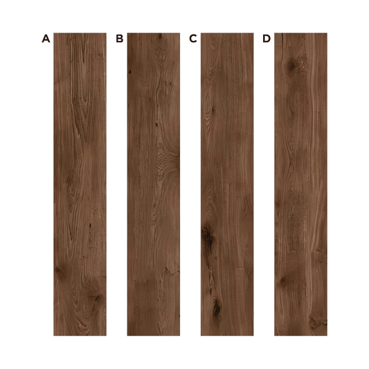 AC: HF001138 - AGED OAK - WOOD - EDEN COLLECTION -  CLICK N LOCK TILES - WELSPUN FLOORING