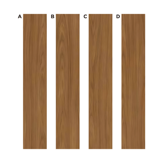 AC: HF000823 - ALMOND - WOOD - BLISS COLLECTION - 8.86INCH X 48.03INCH X 4MM - CLICK N LOCK TILES - WELSPUN FLOORING