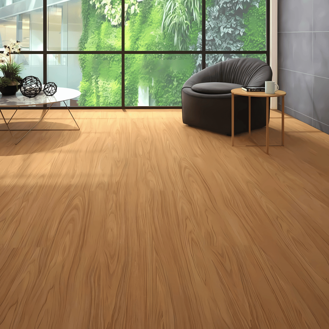 AC: HF000823 - ALMOND - WOOD - BLISS COLLECTION - 8.86INCH X 48.03INCH X 4MM - CLICK N LOCK TILES - WELSPUN FLOORING