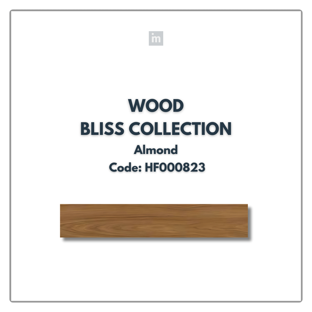 AC: HF000823 - ALMOND - WOOD - BLISS COLLECTION - 8.86INCH X 48.03INCH X 4MM - CLICK N LOCK TILES - WELSPUN FLOORING