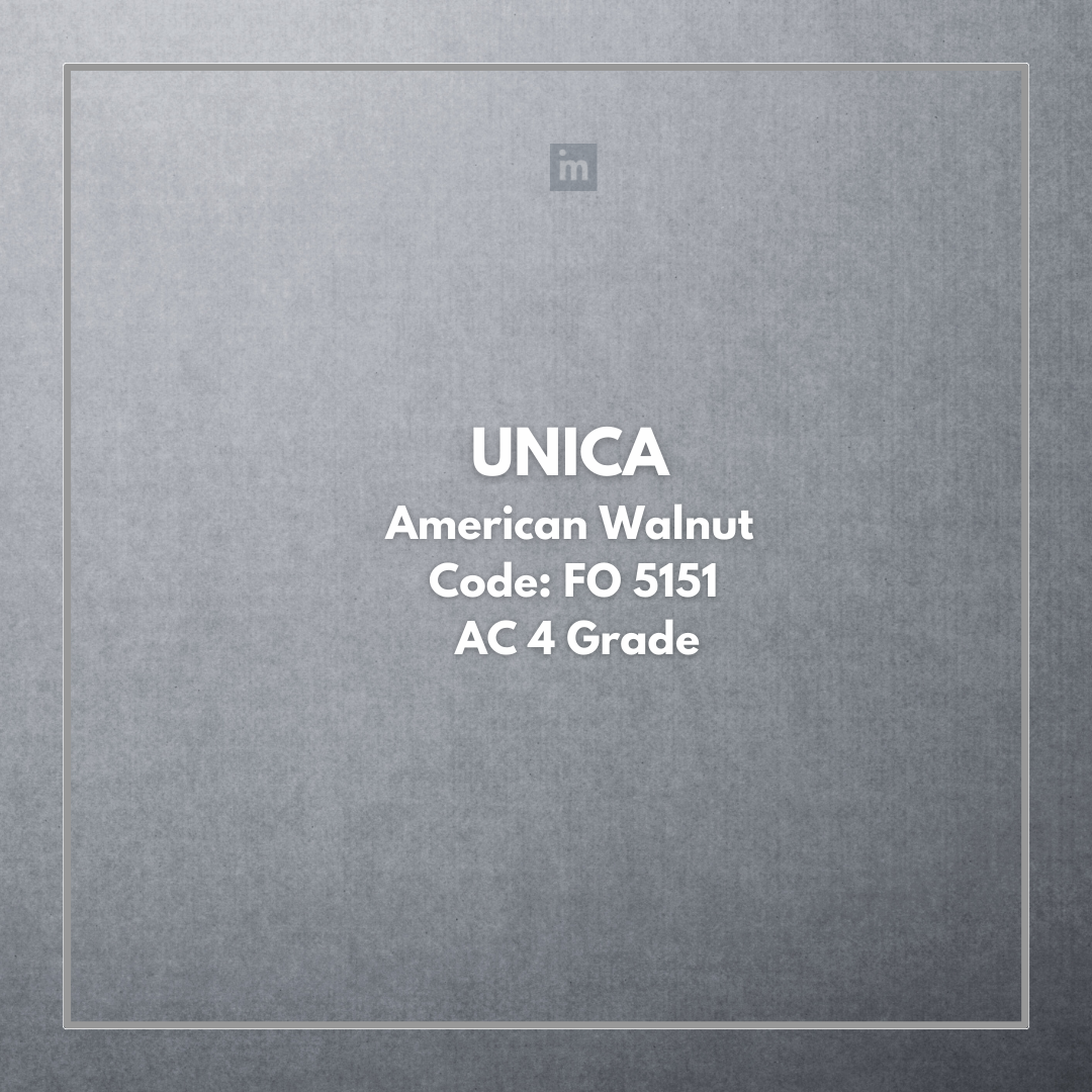 FO 5151 - AMERICAN WALNUT - UNICA CLASS 32 - AC4 1216MM X 196MM X 8MM - OIL MATT - FLOORWALK  - LAMINATE WOODEN FLOORING