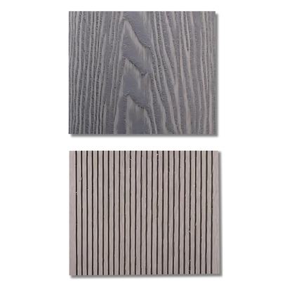 ASH GREY 3D - WPC 3D EMBOSSED DECKING PLANK - FLOORWALK  - LAMINATE FLOORING