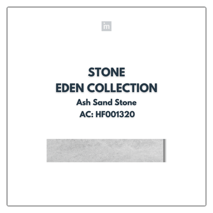 AC: HF001320 - ASH SAND STONE - STONE - EDEN COLLECTION -  CLICK N LOCK TILES - WELSPUN FLOORING