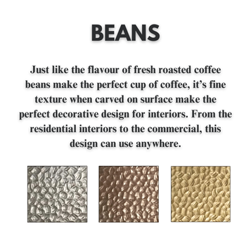 BEANS  - 2400MM X 600MM X 03MM - ANTICO - PREMIUM DECORATIVE SURFACE