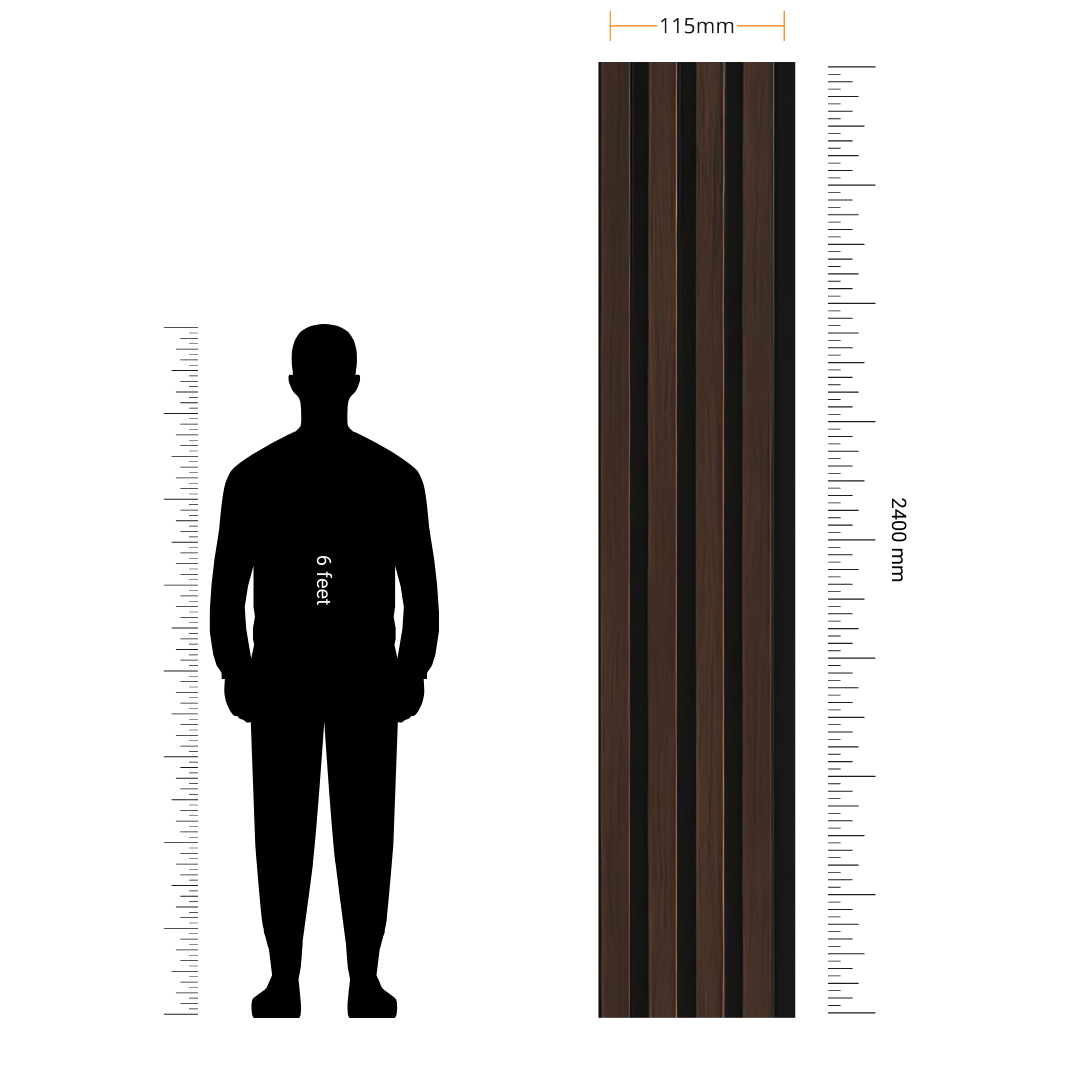 BETA - 13 / CISCON VOGUE COLLECTION / ALPHA-BETA SERIES / LOUVERS / 8 FT x 115MM