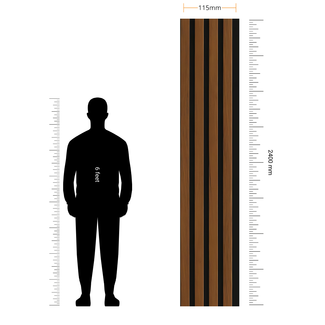 BETA- 22 / CISCON VOGUE COLLECTION / ALPHA-BETA SERIES / LOUVERS / 8 FT x 115MM