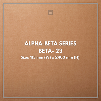 BETA- 23 / CISCON VOGUE COLLECTION / ALPHA-BETA SERIES / LOUVERS / 8 FT x 115MM