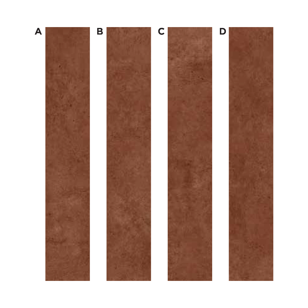 AC: HF001328 - BAKED TERRACOTTA - STONE - EDEN COLLECTION -  CLICK N LOCK TILES - WELSPUN FLOORING