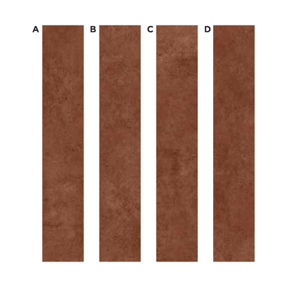 AC: HF001328 - BAKED TERRACOTTA - STONE - EDEN COLLECTION -  CLICK N LOCK TILES - WELSPUN FLOORING