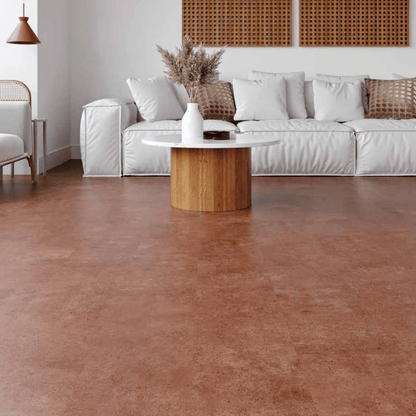 AC: HF001328 - BAKED TERRACOTTA - STONE - EDEN COLLECTION -  CLICK N LOCK TILES - WELSPUN FLOORING