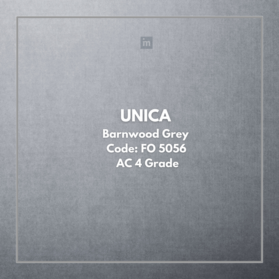 FO 5056 - BARNWOOD GREY - UNICA CLASS 32 - AC4 1216MM X 196MM X 8MM - OIL MATT - FLOORWALK  - LAMINATE WOODEN FLOORING
