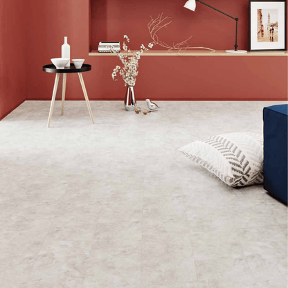 AC: HF001326 - BEIGE SAND STONE - STONE - EDEN COLLECTION -  CLICK N LOCK TILES - WELSPUN FLOORING