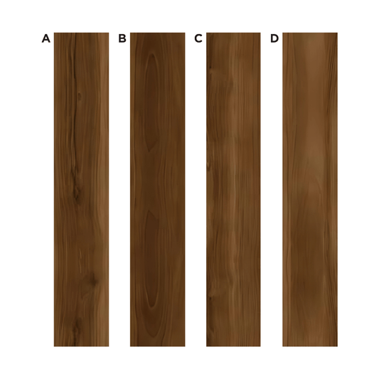 AC: HF001134 - BROWN ELM - WOOD - BLISS COLLECTION - 8.86INCH X 48.03INCH X 4MM - CLICK N LOCK TILES - WELSPUN FLOORING