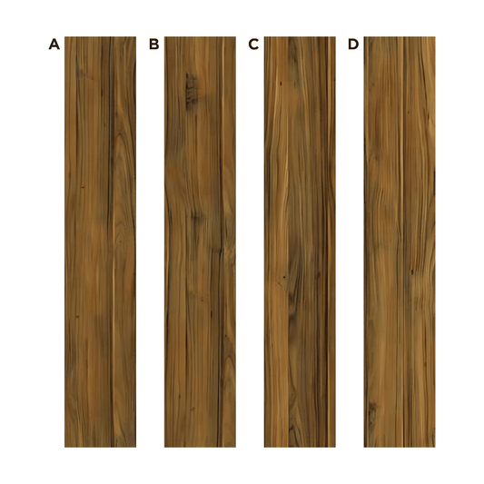 AC: HF001135 - BRUNETTE WOOD - WOOD - BLISS COLLECTION - 8.86INCH X 48.03INCH X 4MM - CLICK N LOCK TILES - WELSPUN FLOORING