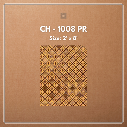 CH - 1008 PR - 2 FT X 8 FT - DECORATIVE CHARCOAL PANELS - CHARCOLITE
