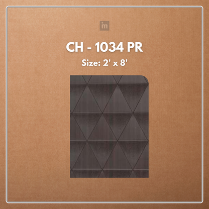 CH - 1034 PR - 2 FT X 8 FT - DECORATIVE CHARCOAL PANELS - CHARCOLITE