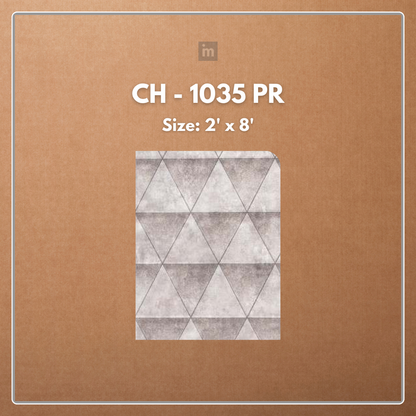 CH - 1035 PR - 2 FT X 8 FT - DECORATIVE CHARCOAL PANELS - CHARCOLITE