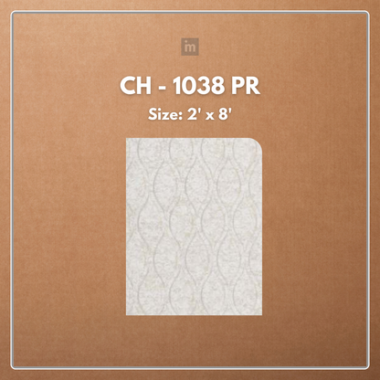 CH - 1038 PR - 2 FT X 8 FT - DECORATIVE CHARCOAL PANELS - CHARCOLITE