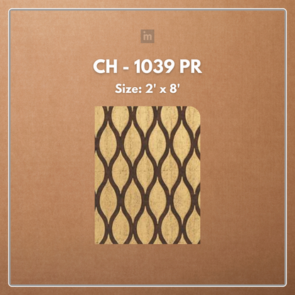 CH - 1039 PR - 2 FT X 8 FT - DECORATIVE CHARCOAL PANELS - CHARCOLITE