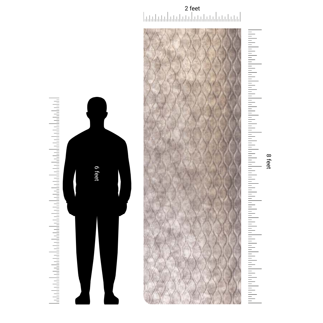 CH - 1040 PR - 2 FT X 8 FT - DECORATIVE CHARCOAL PANELS - CHARCOLITE