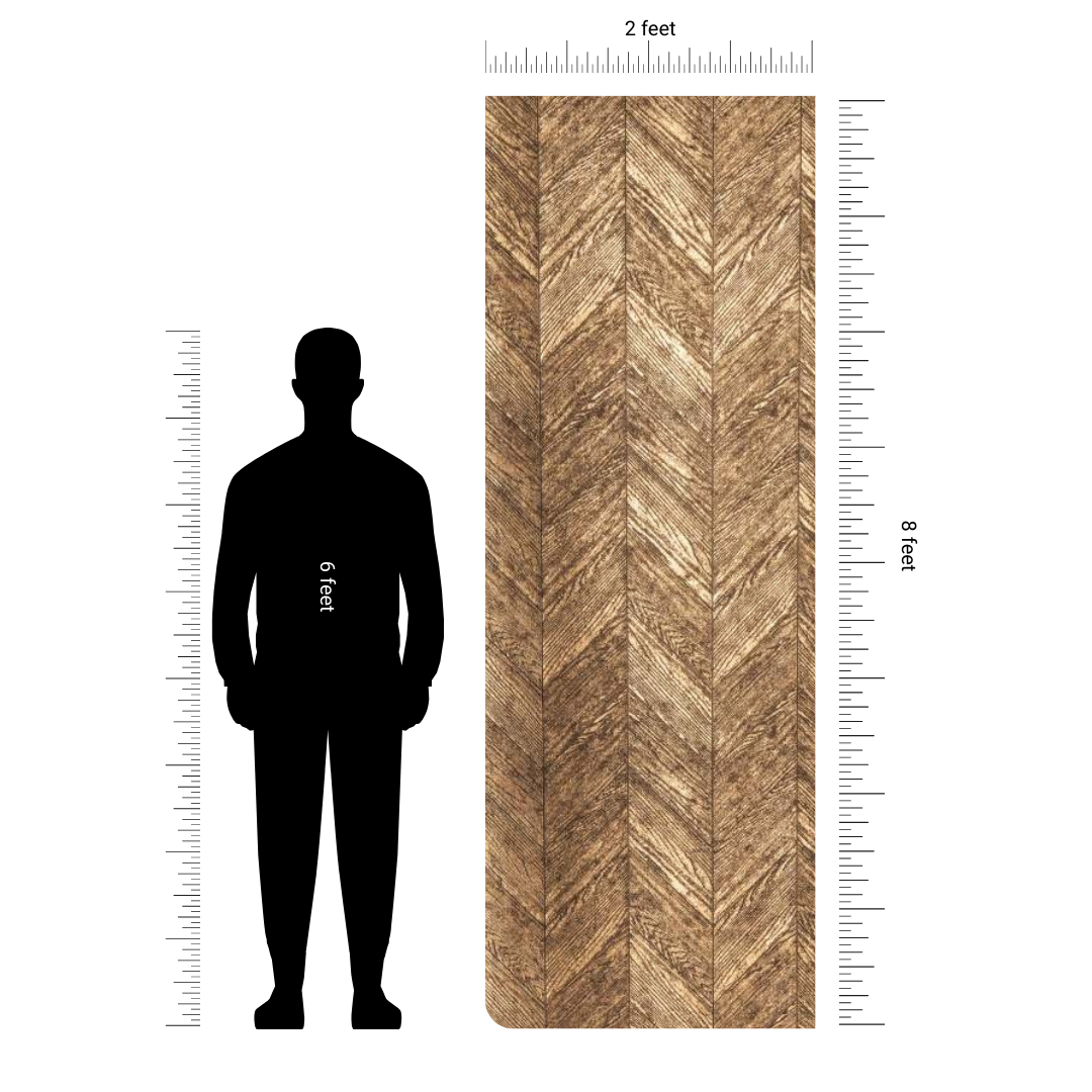 CH - 1042 PR - 2 FT X 8 FT - DECORATIVE CHARCOAL PANELS - CHARCOLITE